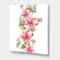 Designart - Bouquet of Pink and Purple Flowers II - Farmhouse Canvas Wall Art Print